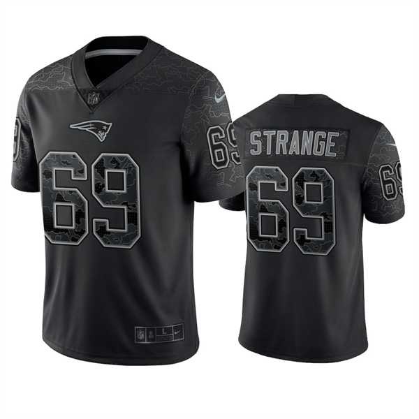 Men's New England Patriots #69 Cole Strange Black Reflective Limited Stitched Football Jersey,We sell and wholesale Men's New England Patriots #69 Cole Strange Black Reflective Limited Stitched Football Jersey on line form chian!